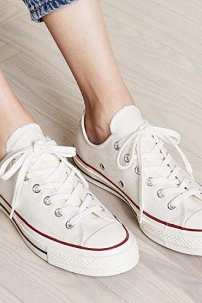 All Star Beyaz Kısa