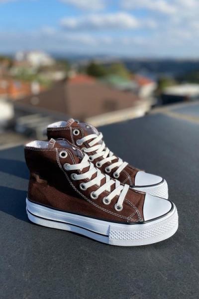 All Star Platform Kahverengi