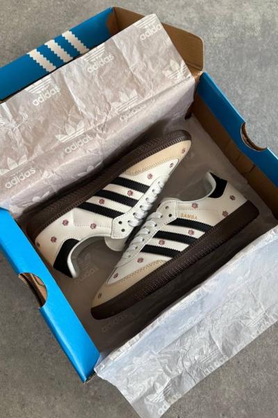 Adidas Samba Çiçekli Beyaz