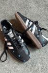 Adidas Samba Çiçekli Siyah