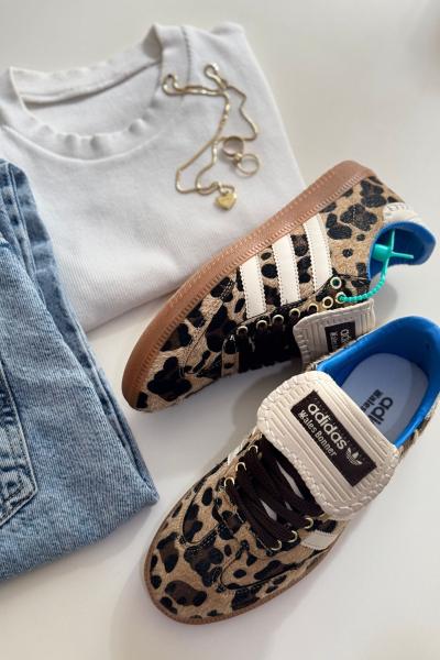 Adidas Samba Wales Bonner Leopar