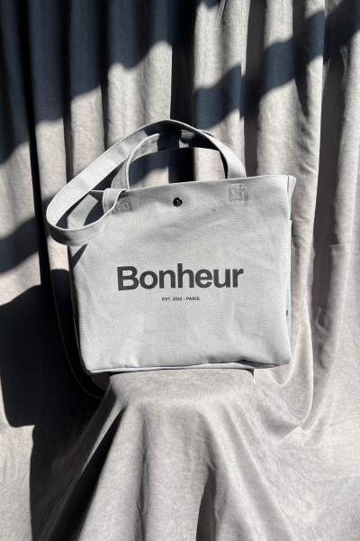 Bonheur Canvas NO:4 - GRİ