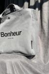 Bonheur Canvas NO:4 - GRİ