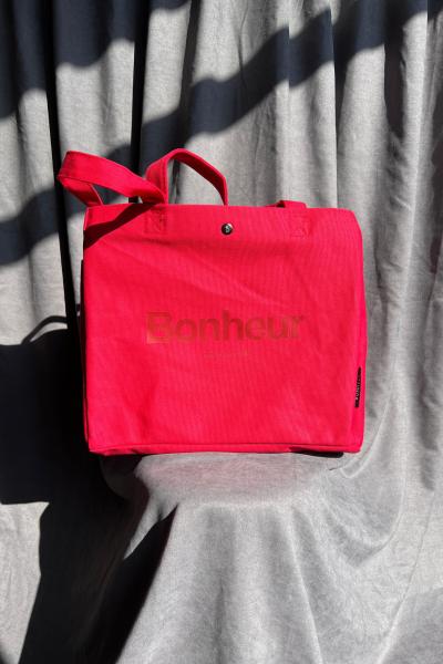 Bonheur Canvas NO:4 - Kırmızı