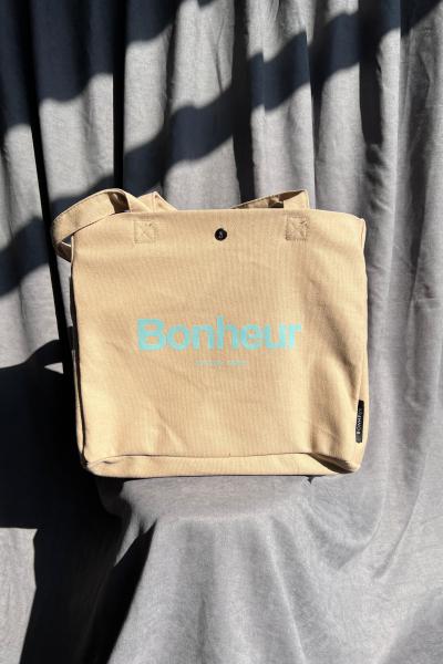 Bonheur Canvas NO:4 - Krem