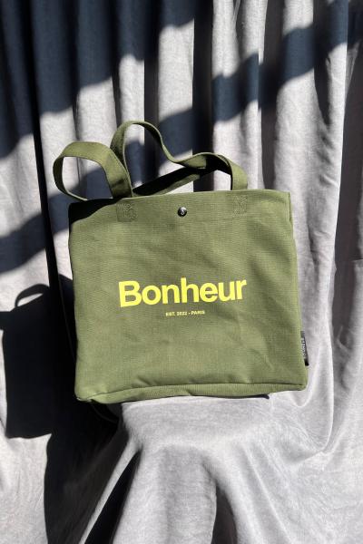 Bonheur Canvas NO:4 - Yeşil