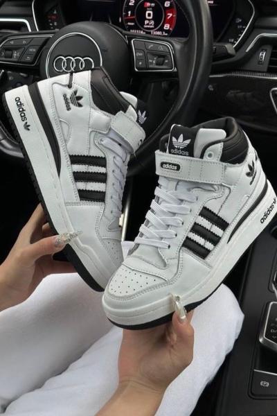 Forum Mid Beyaz Siyah