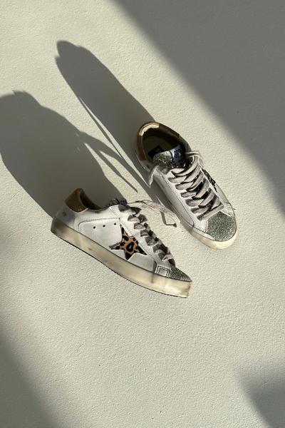 Golden Goose Beyaz Leopar