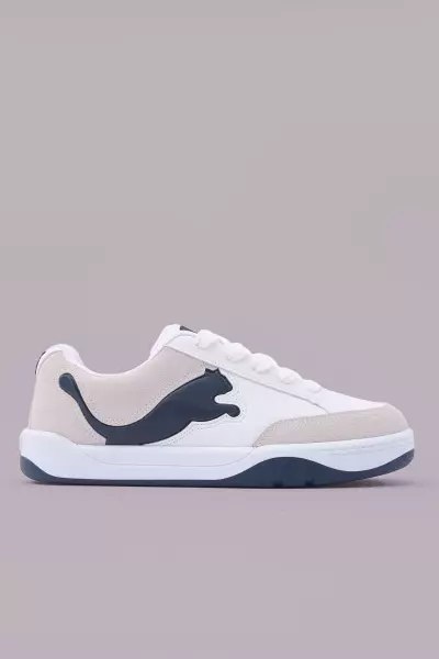 Lifestyle Beyaz Lacivert Sneaker