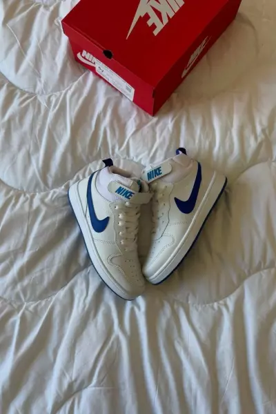 Nike Court Borough Beyaz Mavi
