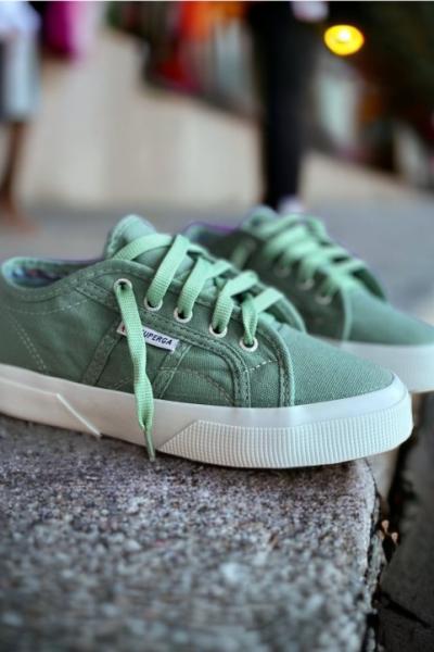 Superga mint yesil