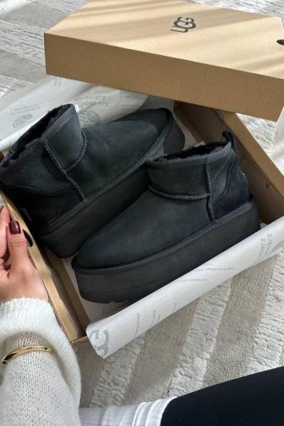Ugg Yüksek Mini Classic Siyah