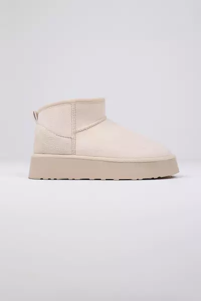 Ugg Yüksek Mini Classic Bej