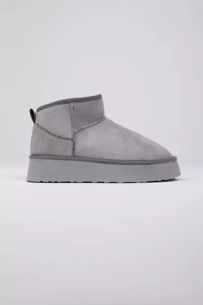 Ugg Yüksek Mini Classic Gri