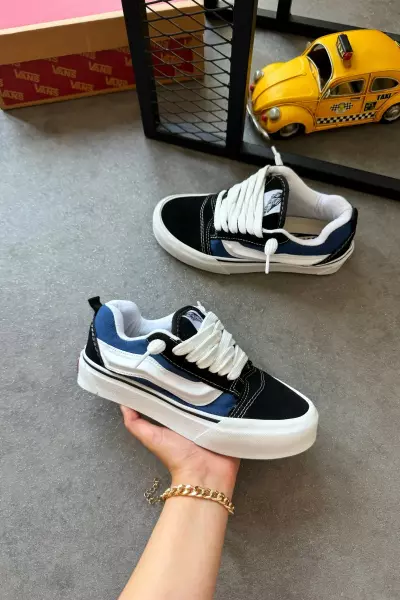 Vans Knu Skool Siyah Mavi
